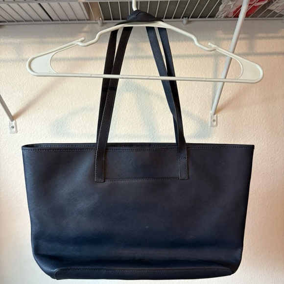 Michael Kors Jet Set Travel Luggage Tote Navy Blue - Picture 2 of 4